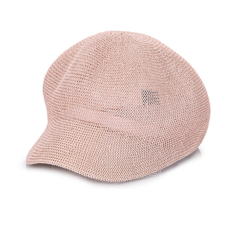 Spring and Summer Korean Version of the New Light Body Solid Color Casual Bump Beret Hat Female Outdoor Fashion Duck Tongue Octagonal Cap — view 11