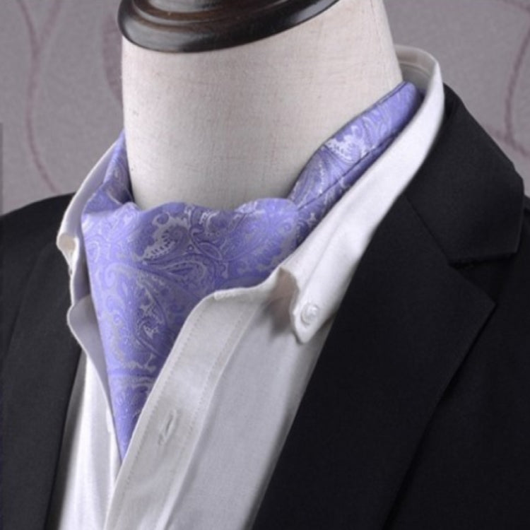 Gentleman's Style Polyester Jacquard Men's Trendy Scarf Fashion Dress Suit Shirt British Style Scarf