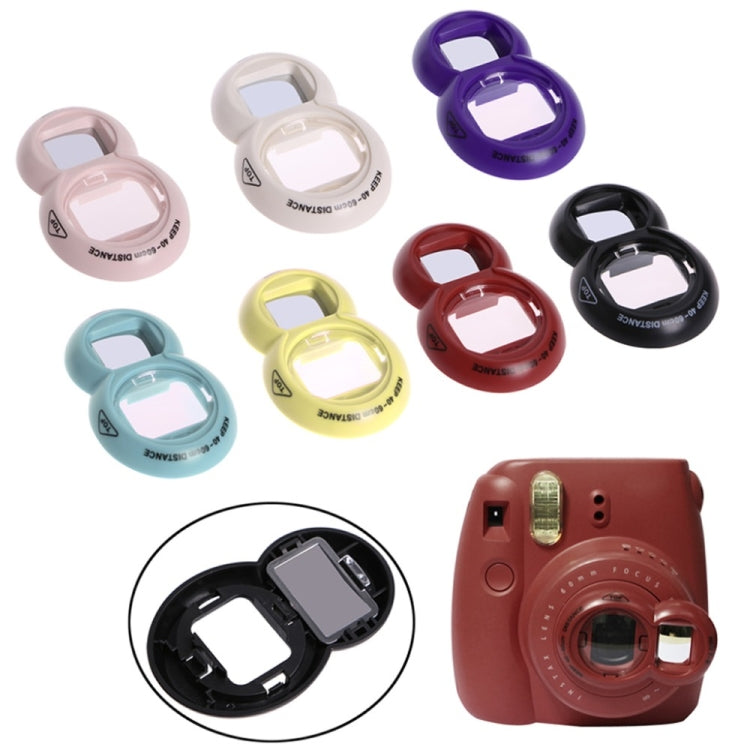 2PCS Selfie Mirror for Polaroid Mini7s / Mini8 — Yellow