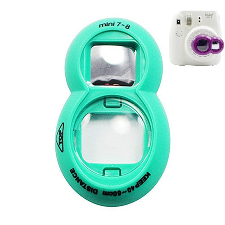 2PCS Selfie Mirror for Polaroid Mini7s / Mini8 — Black