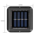 Waterproof 12 LED Solar Lawn Lamp Garden Yard Fence Path Street Night Light