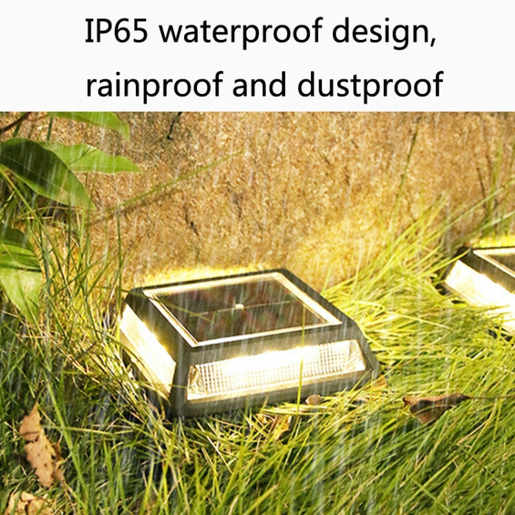 Waterproof 12 LED Solar Lawn Lamp Garden Yard Fence Path Street Night Light