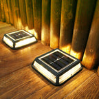 Waterproof 12 LED Solar Lawn Lamp Garden Yard Fence Path Street Night Light