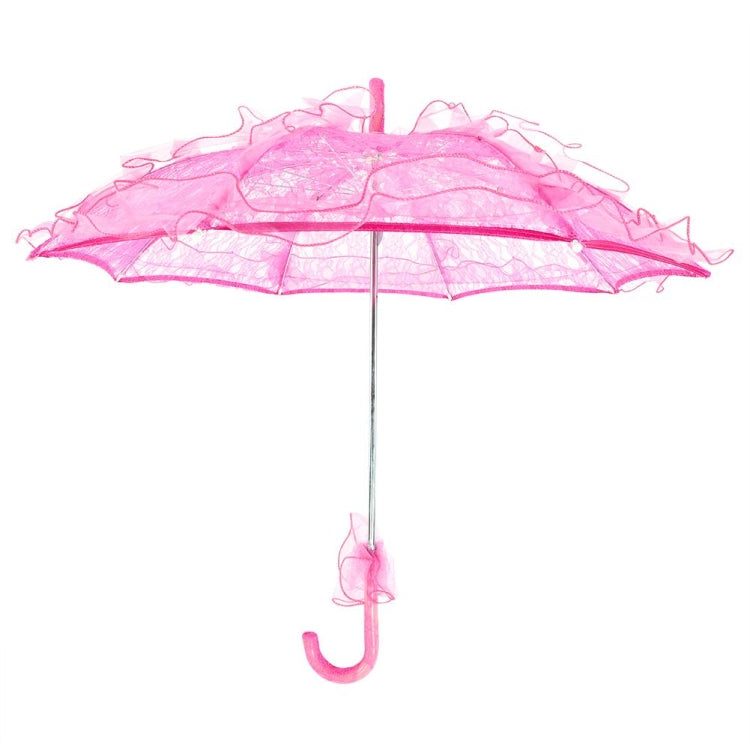 Wedding Parties Bridal Lace Cotton Umbrella Dancing Photography Prop Umbrella — view 12