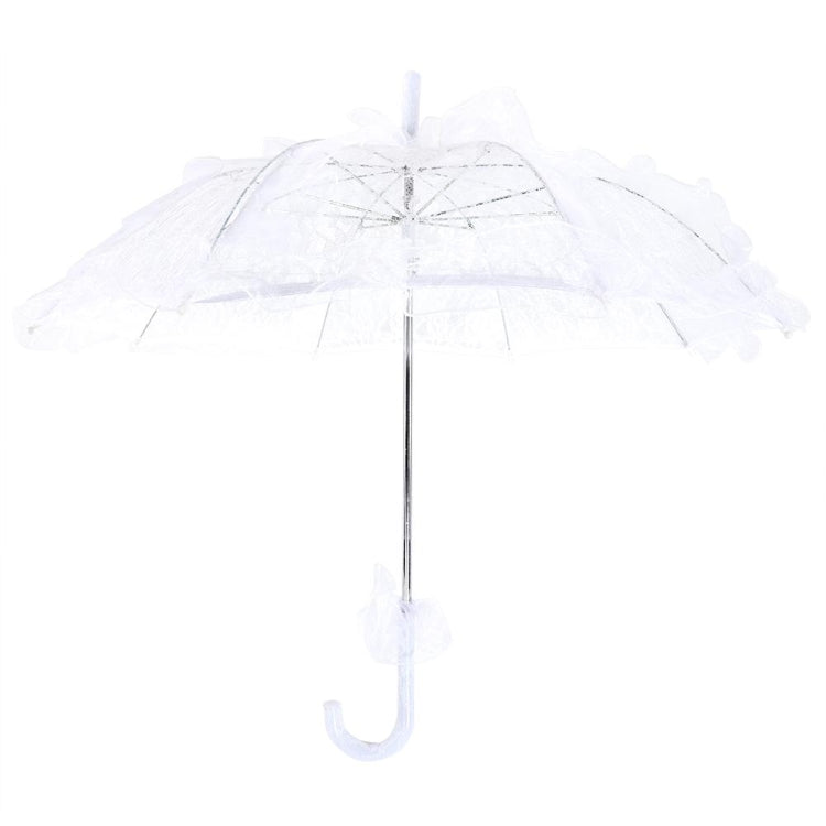 Wedding Parties Bridal Lace Cotton Umbrella Dancing Photography Prop Umbrella — view 13