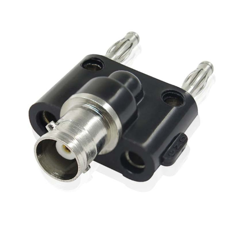 5pcs BNC Female To Dual Banana Plug Adapter Binding Male Connector