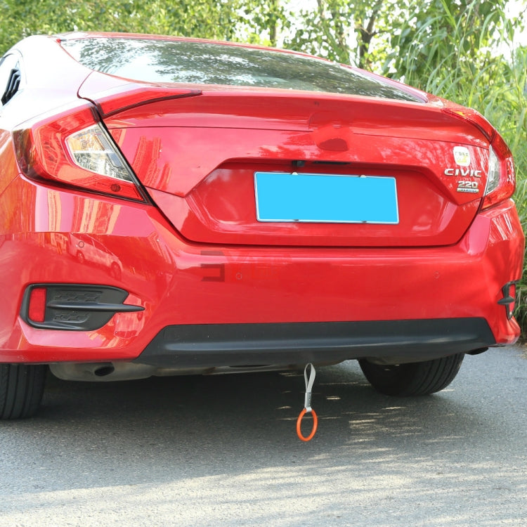 JDM Car Static Belt Decorative Warning Hanging Ring Rear Bumper Warning Ring Car Safety Hand Ring