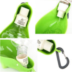 Dogs and Cats Portable Water Feeder Pet Kettle for Going Out — 200ml Pink