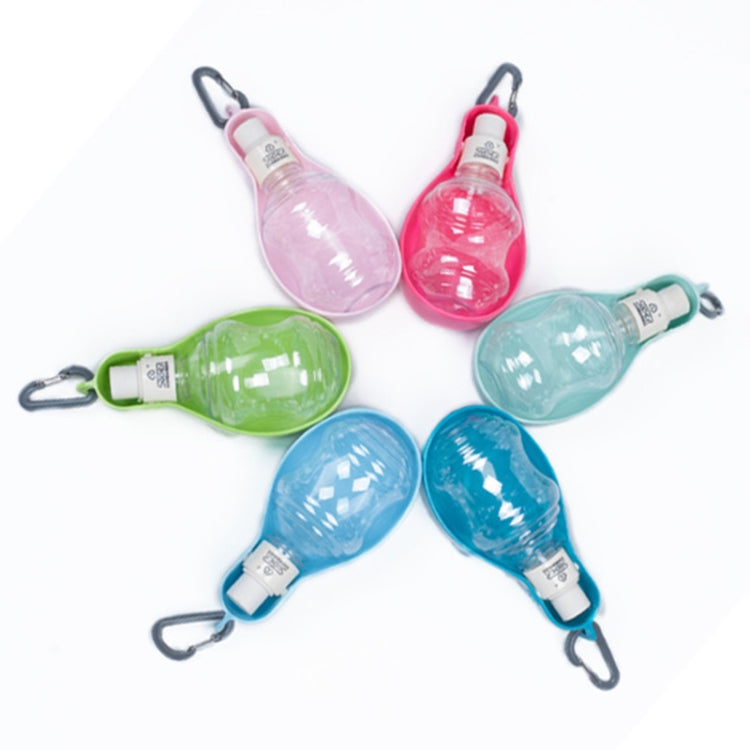 Dogs and Cats Portable Water Feeder Pet Kettle for Going Out — Pink
