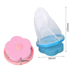 3 PCS Household Creative Clothing Cleaning Bag Laundry Ball Filter — Blue