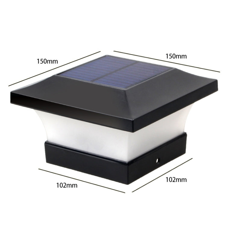 Solar LED Waterproof Outdoor Column Light Courtyard Lighting Lamp