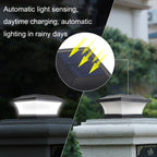 Solar LED Waterproof Outdoor Column Light Courtyard Lighting Lamp