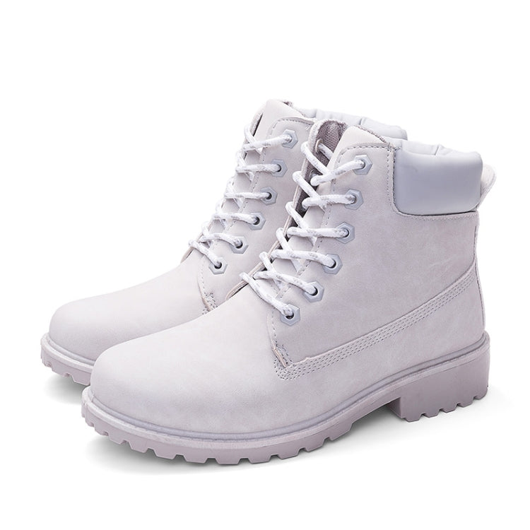 Couple Casual Big Head Warm Shoes Martin Boots — view 21