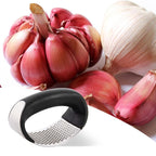 Stainless Steel Garlic Presser Manual Garlic Mincer Chopping Garlic Tools