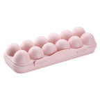 12-Box With Snap-On Egg Storage Box — Pink