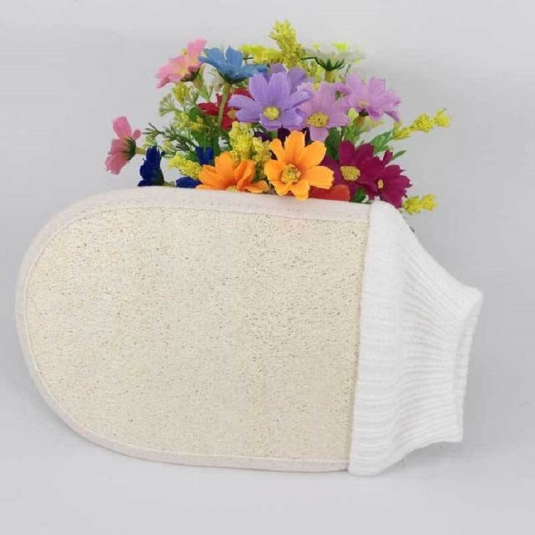 Bath Scrub, Natural Loofah Gloves