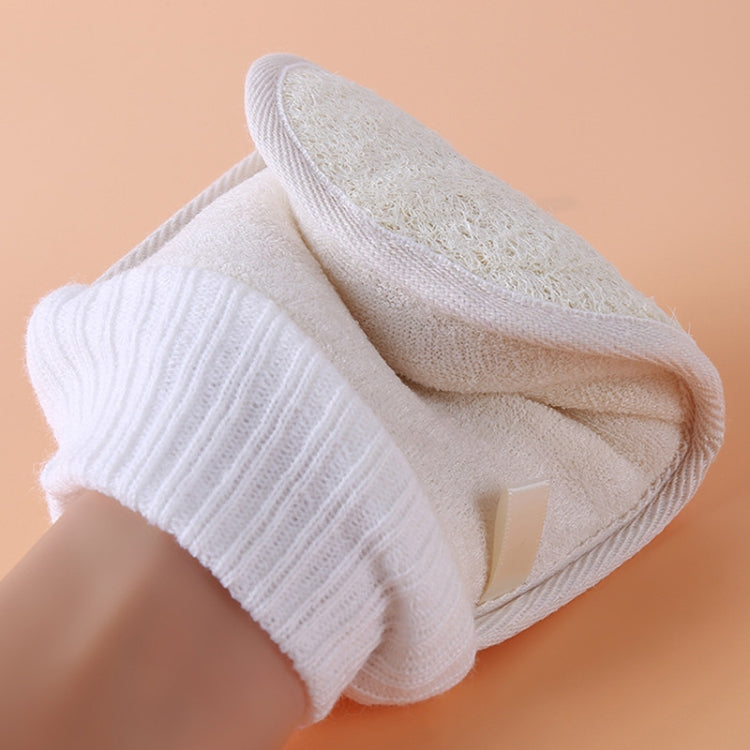 Bath Scrub, Natural Loofah Gloves