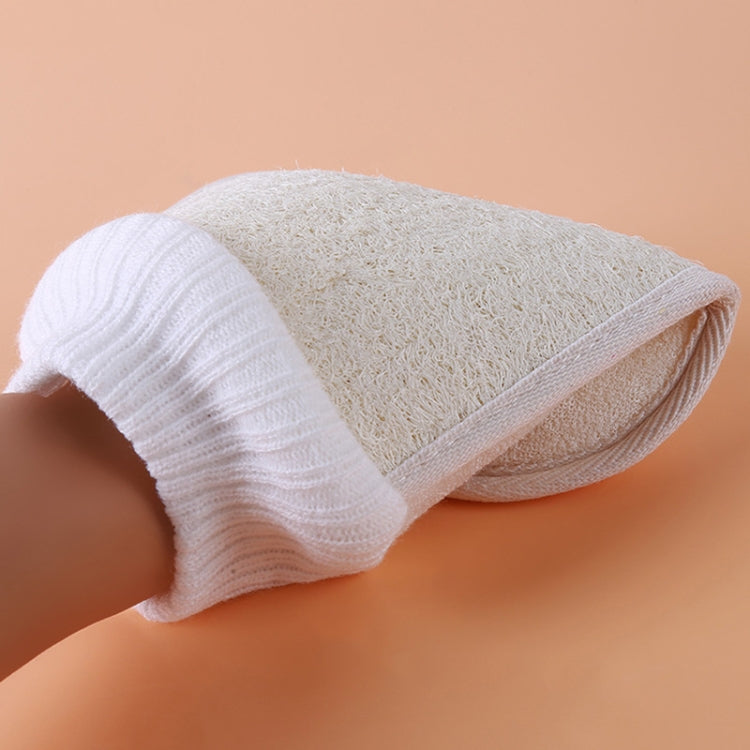 Bath Scrub, Natural Loofah Gloves
