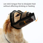 Small And Medium-sized Long-mouth Dog Mouth Cover Teddy Dog Mask — XS