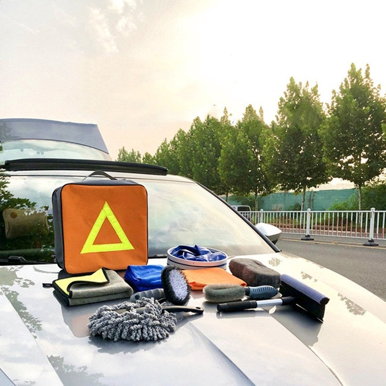 Car Cleaning Tool Car Wash Beauty Tool Set, 10 in 1