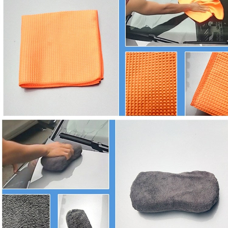 Car Cleaning Tool Car Wash Beauty Tool Set, 10 in 1