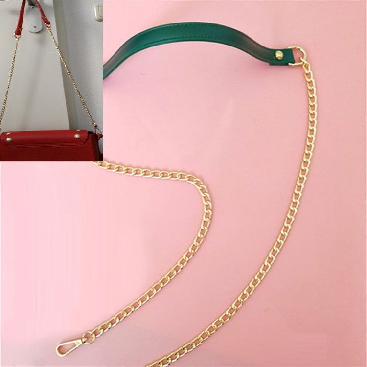 Women Bag PU Leather Chain Long Shoulder Strap Bag Accessories — Brown