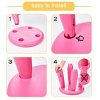 Colorful Children Stool Chair Baby Stool Plastic Kindergarten Stool — view 8