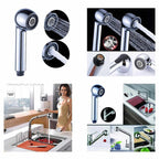 Bathroom Kitchen ABS Handheld Water Saving Pressurization Shower Head