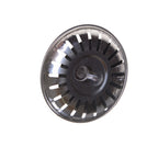 Stainless Steel Bathroom Kitchen Sink Strainer Flume Cover