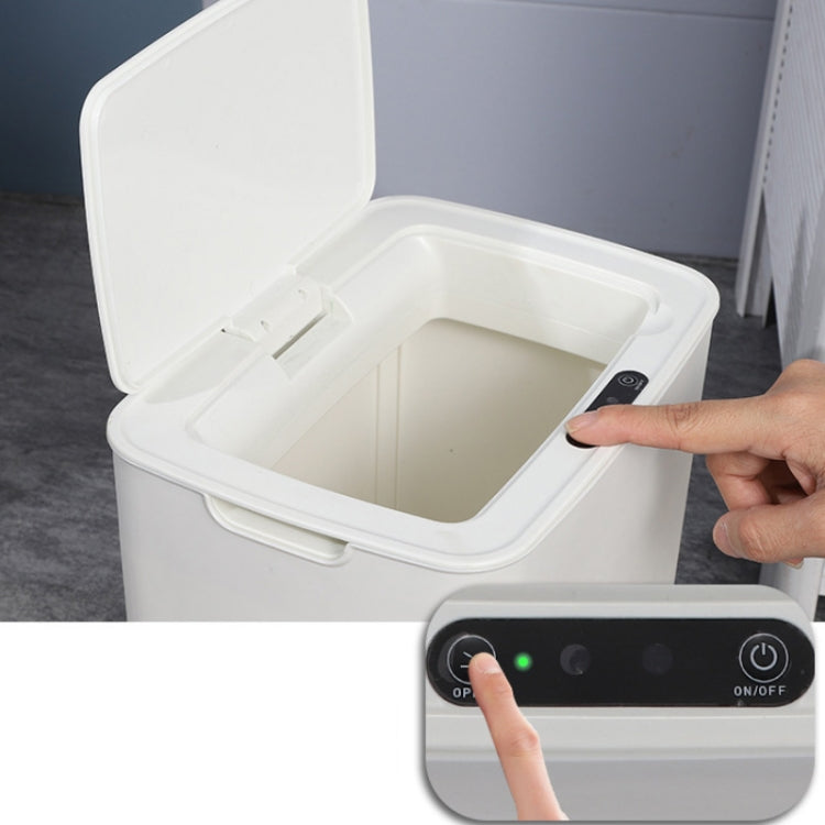 Fully-automatic with Lip Covered Household Living Room Kitchen Bathroom Intelligent Induction Trash Can — view 7