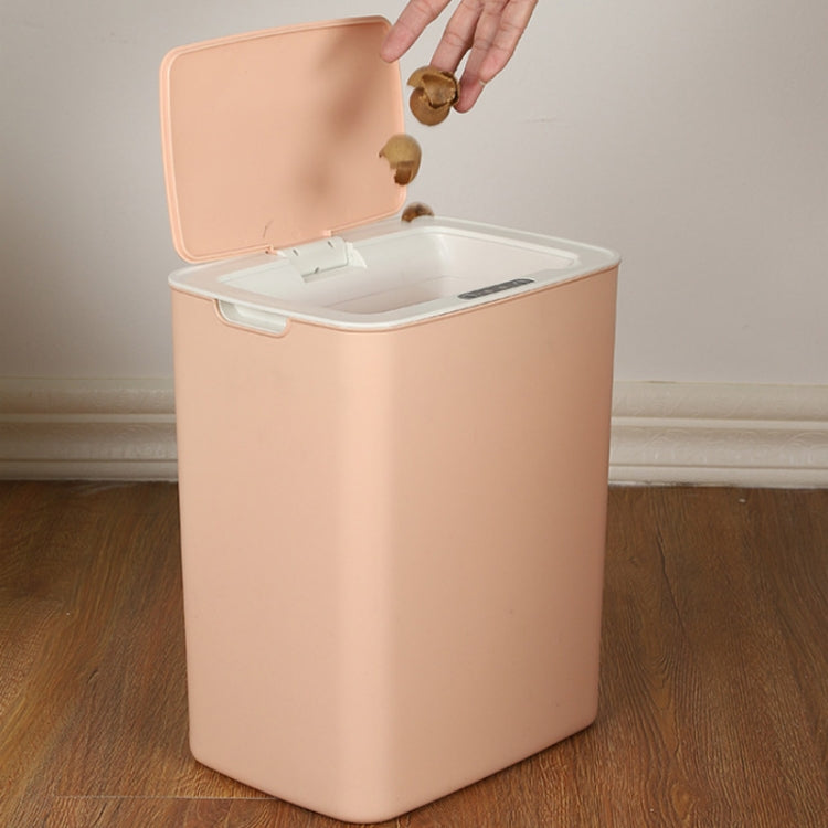 Fully-automatic with Lip Covered Household Living Room Kitchen Bathroom Intelligent Induction Trash Can — view 16