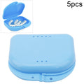 5pcs Perforated Storage Box Orthosis Box with Holes