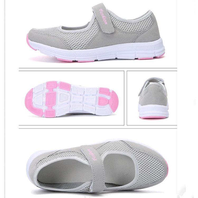 Women Casual Mesh Flat Shoes Soft Sneakers