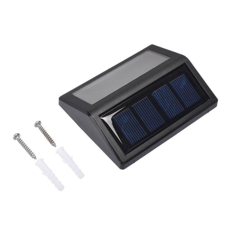 6 LEDs Solar Power IP55 Waterproof Light Sensor Wall Light Deck Lights
