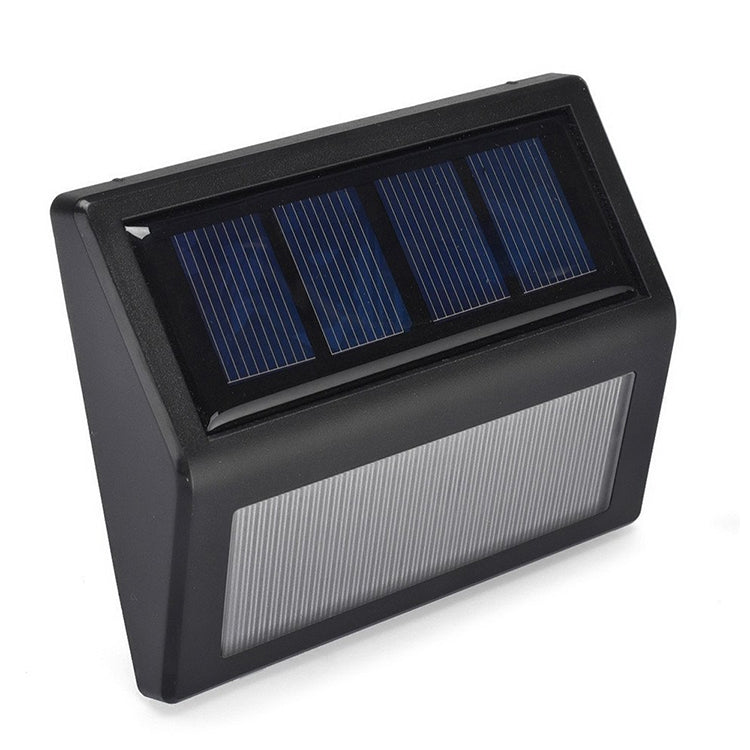 6 LEDs Solar Power IP55 Waterproof Light Sensor Wall Light Deck Lights
