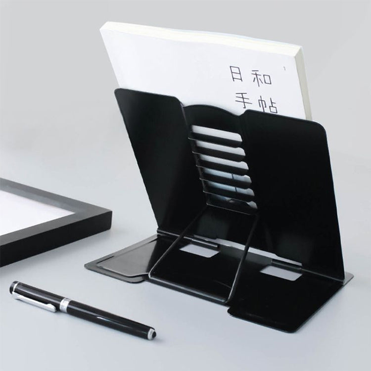 Portable Metal Adjustable Reading Book Holder Support iPad Document Book Shelf Bookstand