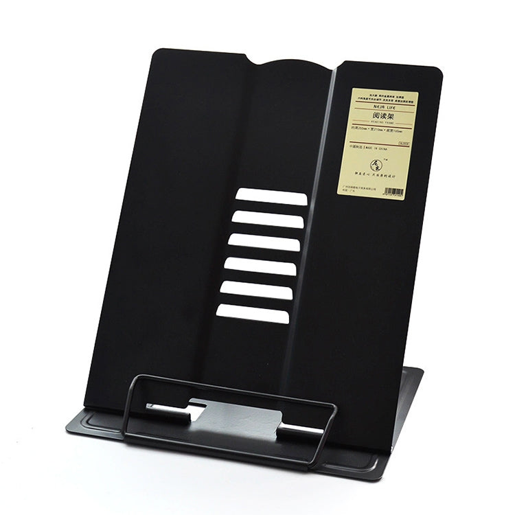 Portable Metal Adjustable Reading Book Holder Support iPad Document Book Shelf Bookstand