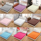 Plain Mattress Protector Bed Mat Mattress Cover Fitted Sheet