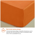 Plain Mattress Protector Bed Mat Mattress Cover Fitted Sheet