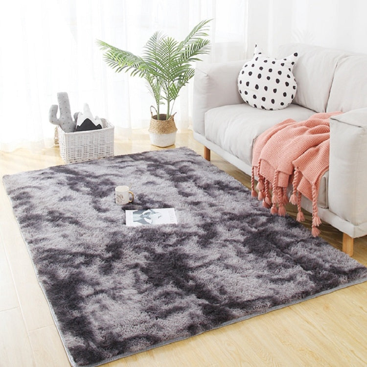Simple Sofa Bedside Gradient Carpet Living Room Bedroom Mat — Pink 40x60cm