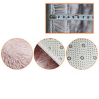 Simple Sofa Bedside Gradient Carpet Living Room Bedroom Mat — Light Grey 40x60cm