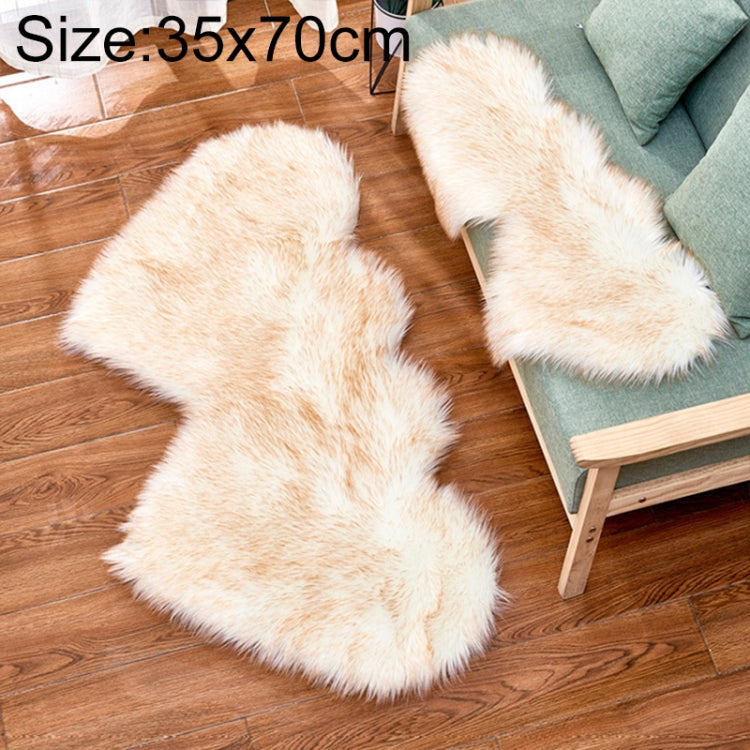 Creative Double Heart Imitation Wool Carpet Sofa Cushion Mat Plush Bedroom Living Room Floor Rugs — view 52