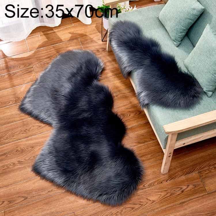 Creative Double Heart Imitation Wool Carpet Sofa Cushion Mat Plush Bedroom Living Room Floor Rugs — view 55