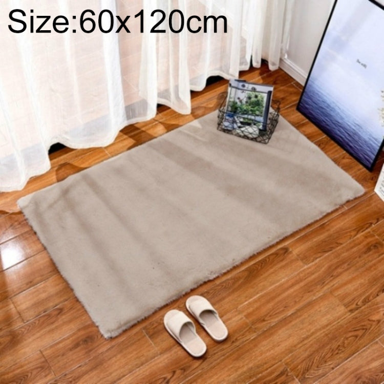 Rug Artificial Rabbit Hair Carpet Non-slip Floor Mats for Living Room Bedroom Balcony Home Decoration — view 11