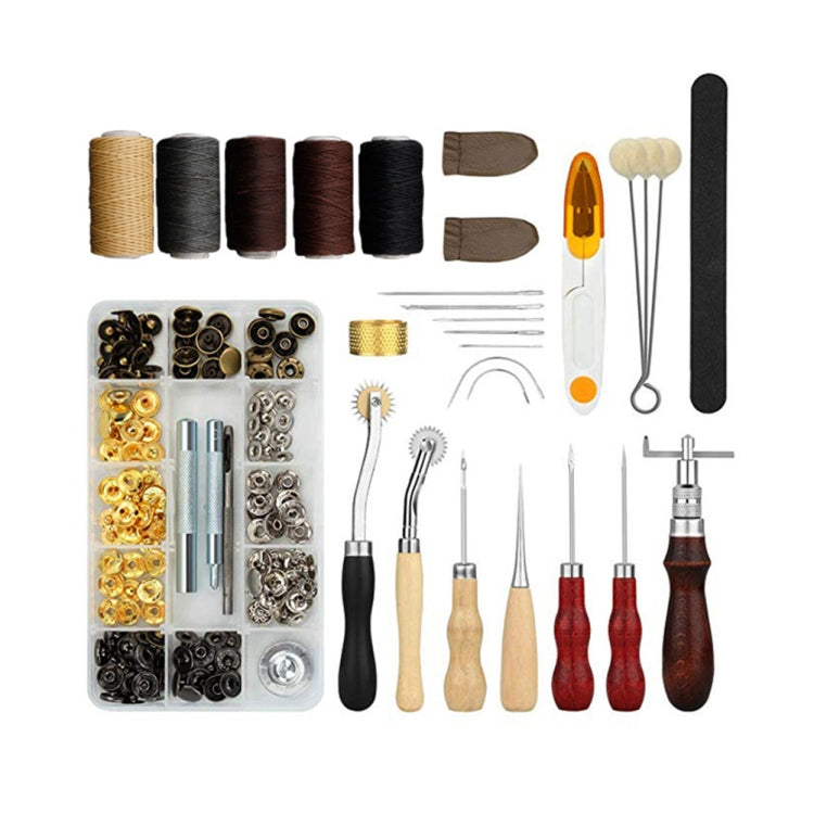28 in 1 46 Style DIY Sewing Tools Leather Craft Tools Handmade Tools Set