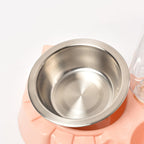 Pet Supplies Automatic Waterer Dog Cat Food Double Bowl — view 6