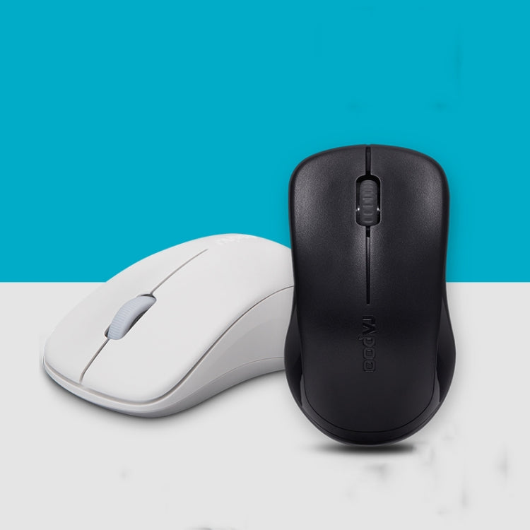 Rapoo1680 2.4GHz 1000 DPI 3 Buttons Business Office Desktop Computer Notebook Mute Portable Power Saving Wireless Mouse
