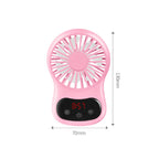 Multifunctional Clock Small Fan Creative Desktop Mini USB Fan