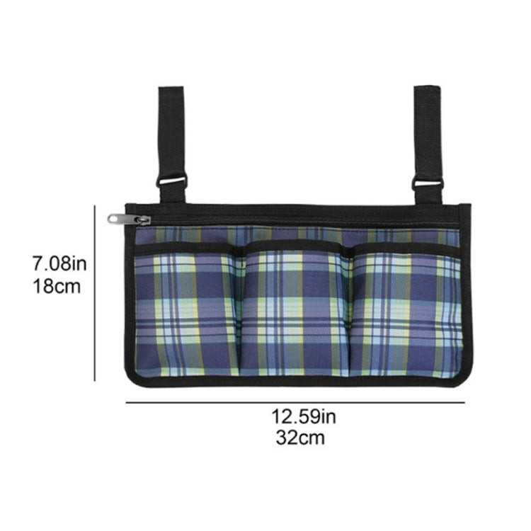 Walking Aid Wheelchair Armrest Side Storage Bag Car Storage Hanging Bag — view 3