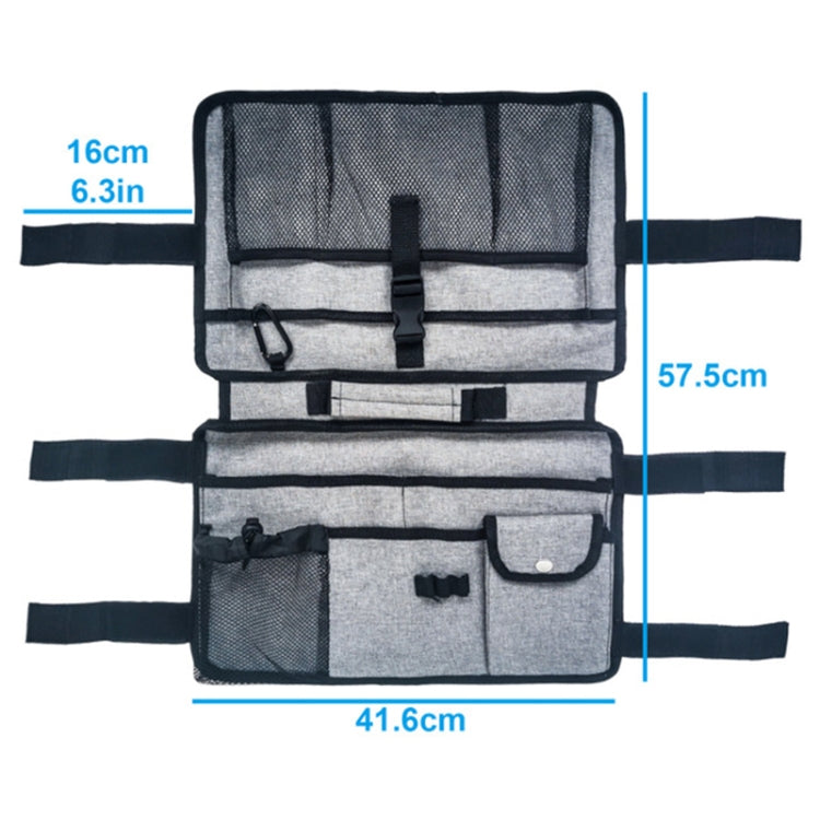 Adjustable Multifunctional Storage Bag, Wheelchair Walking Aid — view 3